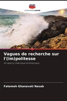 Fatemeh Ghanavati Nasab - Vagues de recherche sur l'(im)politesse