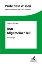 Helmut K&ouml;hler - BGB Allgemeiner Teil
