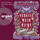 Kerstin Gier, Jasna Fritzi Bauer, Thomas Nicolai, Timmo Niesner, Michael Schrodt - Vergissmeinnicht - Was die Welt zusammenh&auml;lt, 2 Audio-CD, 2 MP3 (Audio book)
