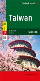 freytag &amp; berndt - Taiwan, Stra&szlig;enkarte 1:400.000, freytag & berndt