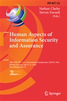 Nathan Clarke, Furnell, Steven Furnell - Human Aspects of Information Security and Assurance