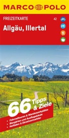 Marco Polo Verlag - MARCO POLO Freizeitkarte 42 Allg&auml;u, Illertal 1:100.000