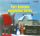 Florian Beckerhoff, Bjarne M&auml;del - Karl Konrads heimliches Afrika, 4 Audio-CD (Audio book)