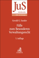 Susanne M F&ouml;rster, Susanne M. F&ouml;rster, Gerald G Sander, Gerald G. Sander - F&auml;lle zum Besonderen Verwaltungsrecht