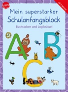 Friederike Barnhusen, Sonia Dilg, Christ P&auml;tz, Christine P&auml;tz, Sonia Dilg, Susanne Wechdorn - Mein superstarker Schulanfangsblock. Buchstaben und Logikr&auml;tsel