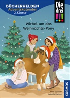 Anne Scheller, Isabelle Metzen - Die drei !!!, B&uuml;cherhelden 2. Klasse, Adventskalender, Wirbel um das Weihnachts-Pony
