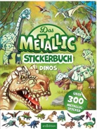Timo Schumacher - Das Metallic-Stickerbuch - Dinos