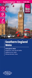 Reise Know-How Verlag Peter Rump, Reise Know-How Verlag Peter Rump - Reise Know-How Landkarte S&uuml;dengland, Wales | Southern England, Wales (1:400.000)