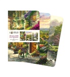 Flame Tree Publishing - Thomas Kinkade Set of 3 Mini Notebooks