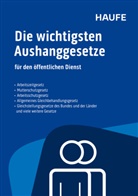 Die wichtigsten Aushanggesetze f&uuml;r den &ouml;ffentlichen Dienst