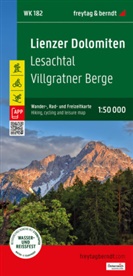freytag &amp; berndt, freytag &amp; berndt - Lienzer Dolomiten, Wander-, Rad- und Freizeitkarte 1:50.000, freytag & berndt, WK 182