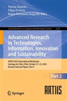 Maria Fernanda Augusto, Maria Fernanda Augusto, Teresa Guarda, Filipe Portela - Advanced Research in Technologies, Information, Innovation and Sustainability