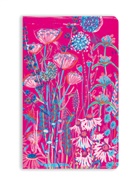 Flame Tree Publishing - Lucy Innes Williams: Pink Garden House (Soft Touch Journal)