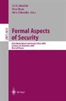 Ali E. Abdallah, Peter Ryan, Steve Schneider - Formal Aspects of Security