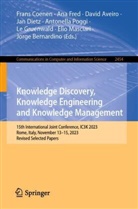 David Aveiro, David Aveiro et al, Jorge Bernardino, Frans Coenen, Jan Dietz, Ana Fred... - Knowledge Discovery, Knowledge Engineering and Knowledge Management