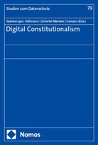 Ricardo R. Campos, Ricardo R Campos, Laura Schertel Mendes, Indra Spiecker gen. D&ouml;hmann - Digital Constitutionalism