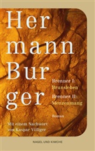 Hermann Burger - Brenner 1: Brunsleben. Brenner 2: Menzenmang