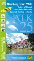 Landesamt f&uuml;r Digitalisierung Breitband un, Breitband und Vermessung Landesamt f&uuml;r Digitalisierung - ATK25-H15 Neunburg vorm Wald (Amtliche Topographische Karte 1:25000)