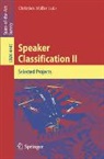 C. M&uuml;ller - Speaker Classification II