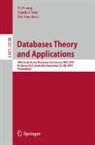 Xin Cao, Zi Huang, Xiaokui Xiao - Databases Theory and Applications