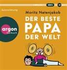 Moritz Netenjakob, Moritz Netenjakob - Der beste Papa der Welt, 1 Audio-CD, 1 MP3 (Audio book)