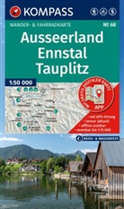 KOMPASS Wanderkarte 68 Ausseerland, Ennstal, Tauplitz 1:50.000