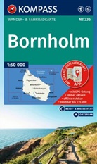 KOMPASS Wanderkarte 236 Bornholm 1:50.000