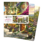 Flame Tree Publishing, Flame Tree Publishing - Thomas Kinkade Set of 3 Standard Notebooks