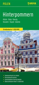 freytag &amp; berndt, freytag &amp; berndt - Hinterpommern, Stra&szlig;enkarte 1:200.000, H&ouml;fer Verlag