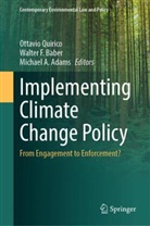Michael A Adams, Michael A. Adams, Walter F Baber, Walter F. Baber, Ottavio Quirico - Implementing Climate Change Policy