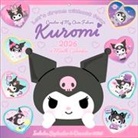 Pyramid - KUROMI 2026 &ndash; Brosch&uuml;renkalender 30&times;30 cm mit frechen Sanrio-Illustrationen &ndash; Wandkalender f&uuml;r Kawaii- & Kuromi-Fans