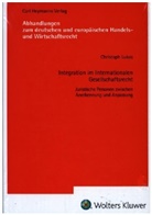 Lukas Christoph, Christoph Lukas - Integration im Internationalen Gesellschaftsrecht (AHW 266)
