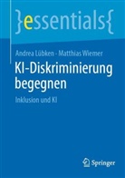 Andrea L&uuml;bken, Dr Matthias Wiemer, Dr. Matthias Wiemer, Matthias Wiemer - KI-Diskriminierung begegnen
