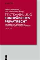 Stefan Grundmann, Riesenhuber, Karl Riesenhuber - Textsammlung Europ&auml;isches Privatrecht