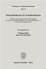 Hans-Peter Haarland, Wolfgang Rippe - Wirtschaftstheorie als Verhaltenstheorie.