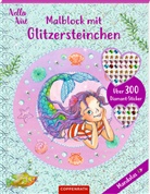 Monika Finsterbusch, Monika Finsterbusch - Malblock mit Glitzersteinchen: Mandalas
