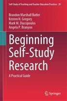 Angela P. Branyon, Brandon Butler, Brandon M Butler, Brandon M. Butler, Brandon Marshall Butler, Diacop... - Beginning Self-Study Research