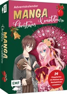 Adventskalender-Kartenset: Manga Christmas Countdown