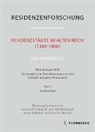 Gerhard Fouquet, Jan Hirschbiegel, Sascha Winter - Residenzst&auml;dte im Alten Reich (1300-1800). Ein Handbuch