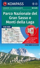 KOMPASS Wanderkarte 2476 Parco Nazionale del Gran Sasso e Monti della Laga 1:50.000