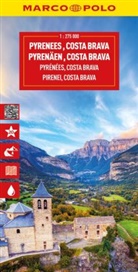 MARCO POLO Reisekarte Pyren&auml;en, Costa Brava 1:275.000