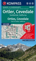 KOMPASS Wanderkarte 077 Ortler, Cevedale, Suldental, Valfurva / Ortles, Cevedale, Val di Solda, Valfura 1:25.000