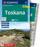 Lutz Redecker - KOMPASS Wanderf&uuml;hrer Toskana, 80 Touren mit Extra-Tourenkarte
