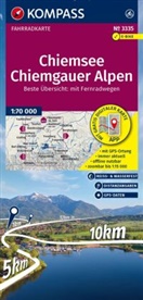 KOMPASS Fahrradkarte 3335 Chiemsee - Chiemgauer Alpen 1:70.000