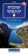 K&uuml;mmerly+Frey Regional-Strassenkarte 1 S&uuml;d-Norwegen 1:325.000