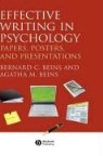 Agatha Beins Beins, Agatha M. Beins, Bernard C. Beins - Effective Writing in Psychology