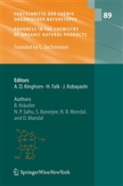 B. Kr&auml;utler, Bernhar Kr&auml;utler, Bernhard Kr&auml;utler, N P Sahu, N. P. Sahu, Douglas Kinghorn... - Fortschritte der Chemie organischer Naturstoffe. Progress in the Chemistry of Organic Natural Products. Vol.89