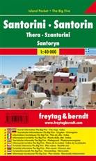 Freytag-Berndt und Artaria KG, Freytag-Bernd und Artaria KG, Freytag-Berndt und Artaria KG - Freytag Berndt Autokarte: Santorin, Island Pocket, Autokarte 1:40.000. Santorini. Thera; Szantorini; Santoryn
