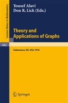 Y. Alavi, D. R. Lick, D.R. Lick - Theory and Applications of Graphs