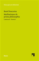 Rene Descartes, Ren&eacute; Descartes, Christia Wohlers, Christian Wohlers - Meditationes de prima philosophia. Meditationes de prima philosophia